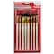 6 Pack: Black Taklon Brush Super Value Pack by Craft Smart®